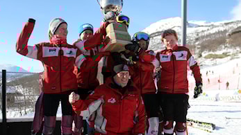 Gjev pokal til Oppdal IL - Opp